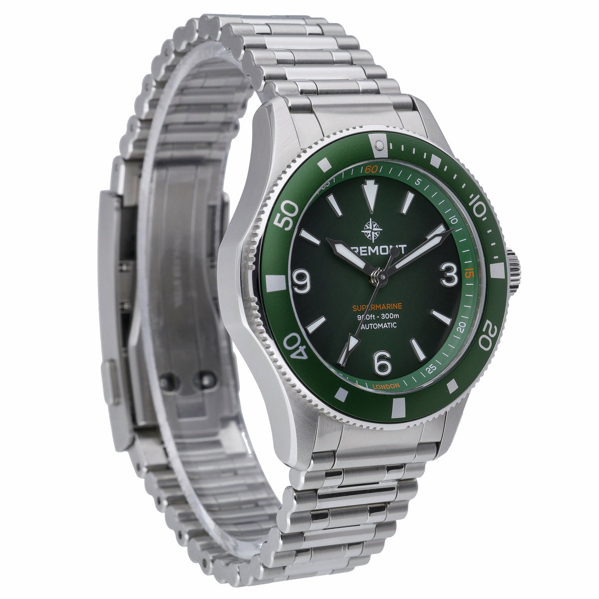 Bremont Supermarine SM40-ND-SS-GN-B with green dial and steel case - product image 4