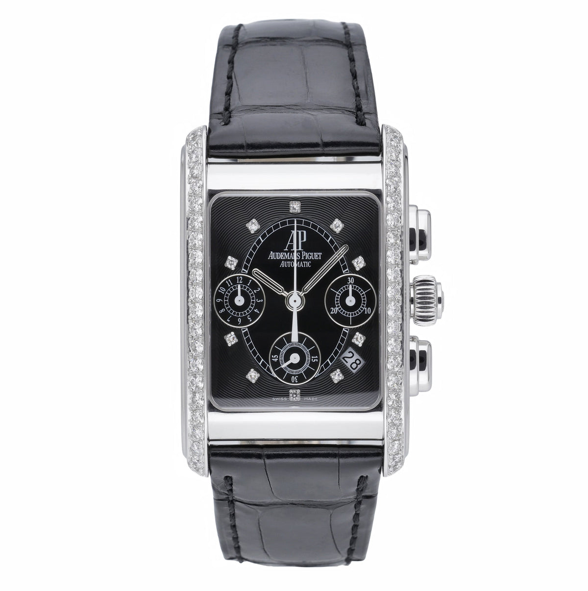 Audemars Piguet Edward Piguet 25946BC.ZZ.D001CR.01 with black dial and 18ct white gold case - product image 2