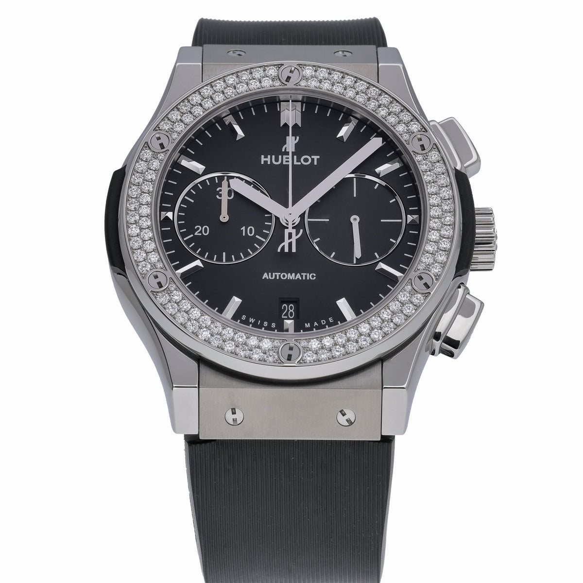 Hublot Classic Fusion Chronograph 521.NX.1171.LR.1104 with black dial and titanium case - product image 2