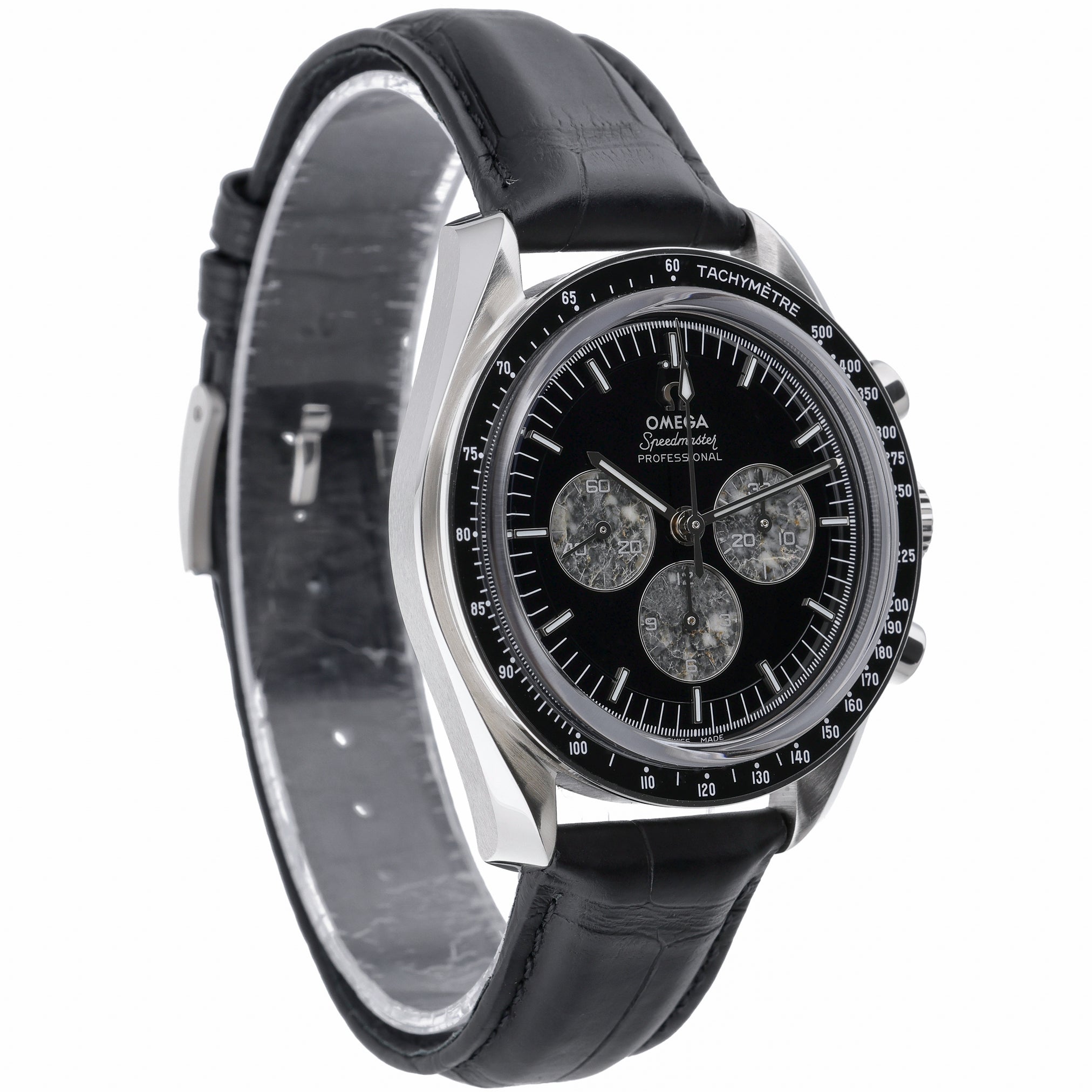 Omega Speedmaster Calibre 321 311.93.42.30.99.001 with black dial and platinum case - product image 4