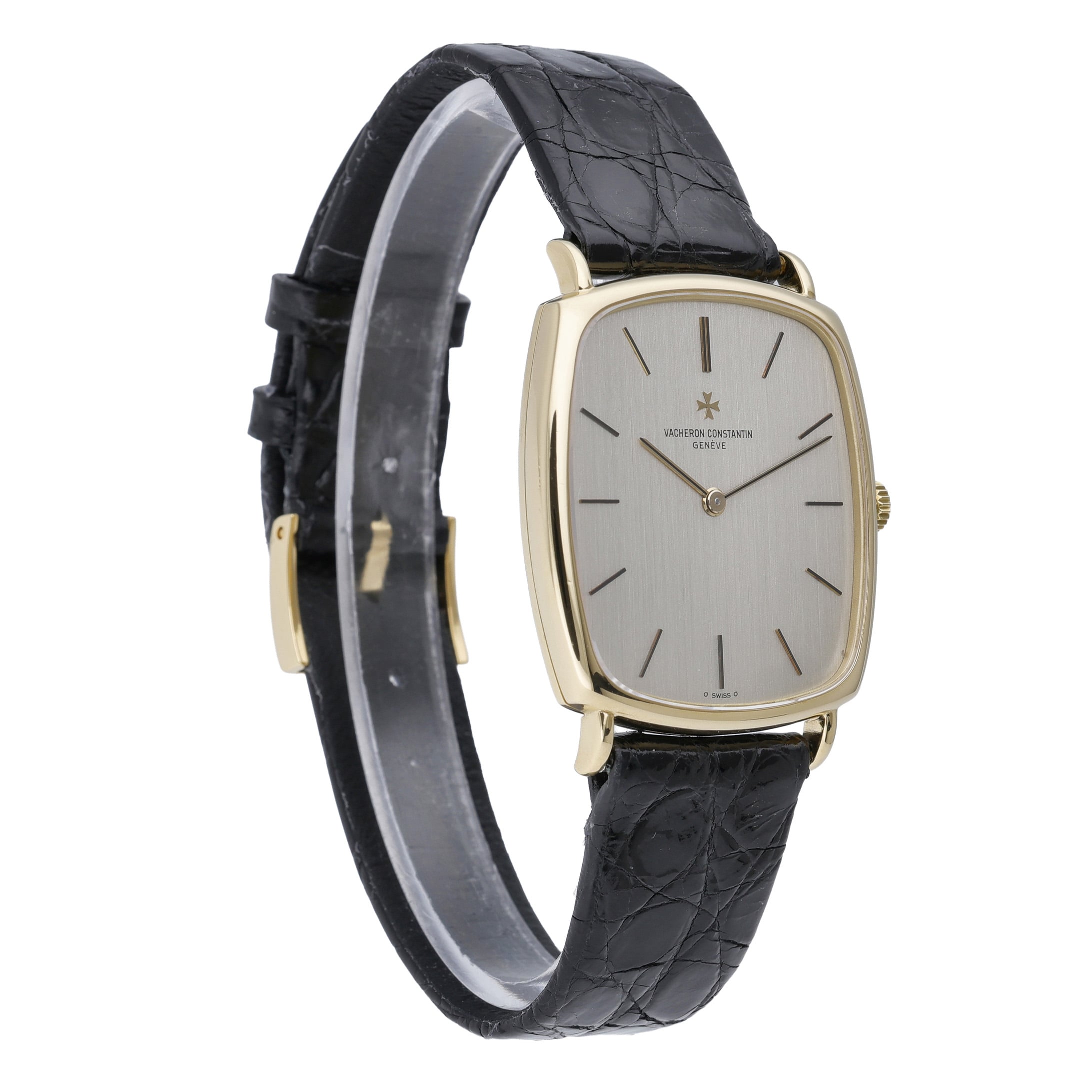 Vacheron Constantin Classic with silver dial and 18ct yellow gold case - product image 4