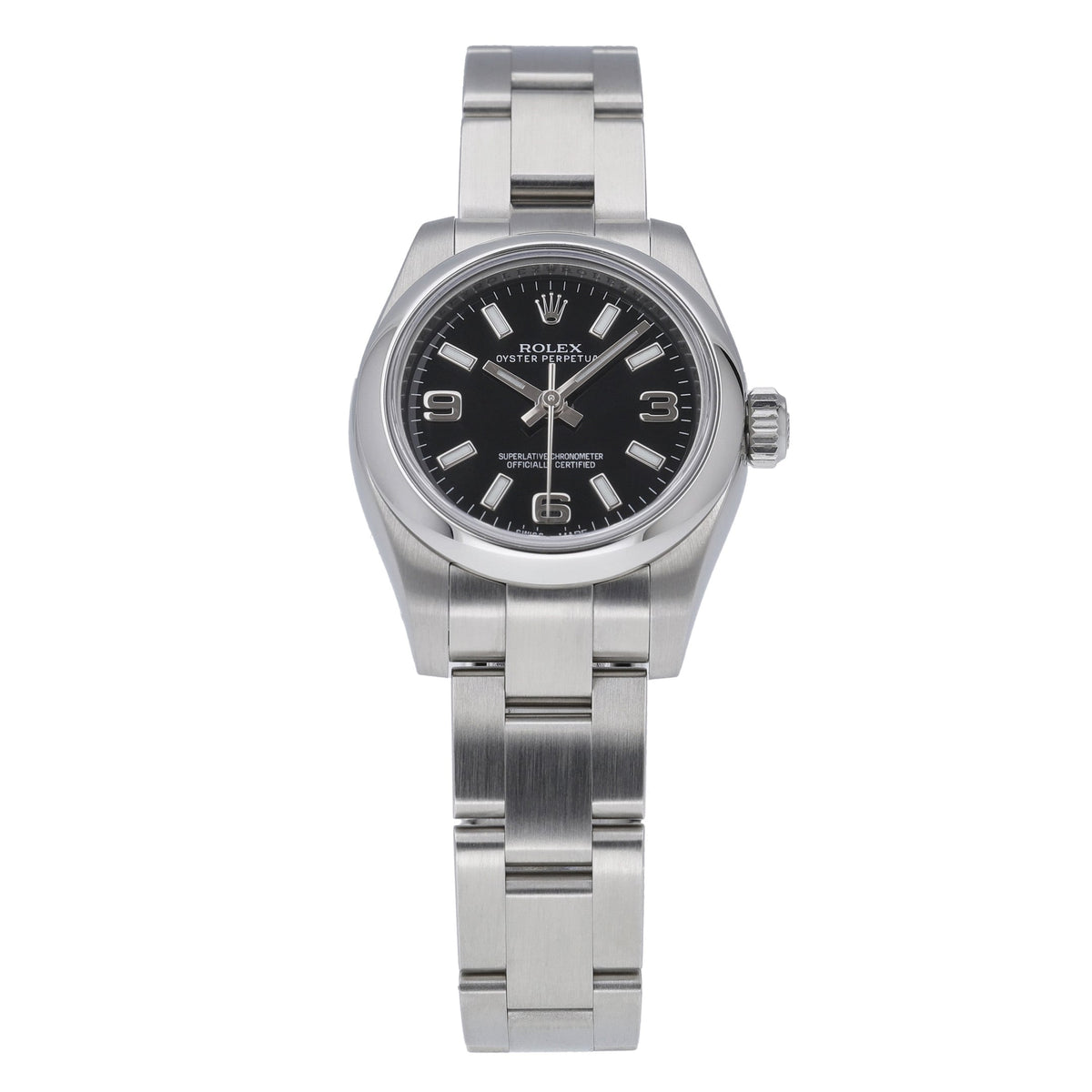 Rolex Oyster Perpetual 176200 with black dial and oystersteel case - product image 3