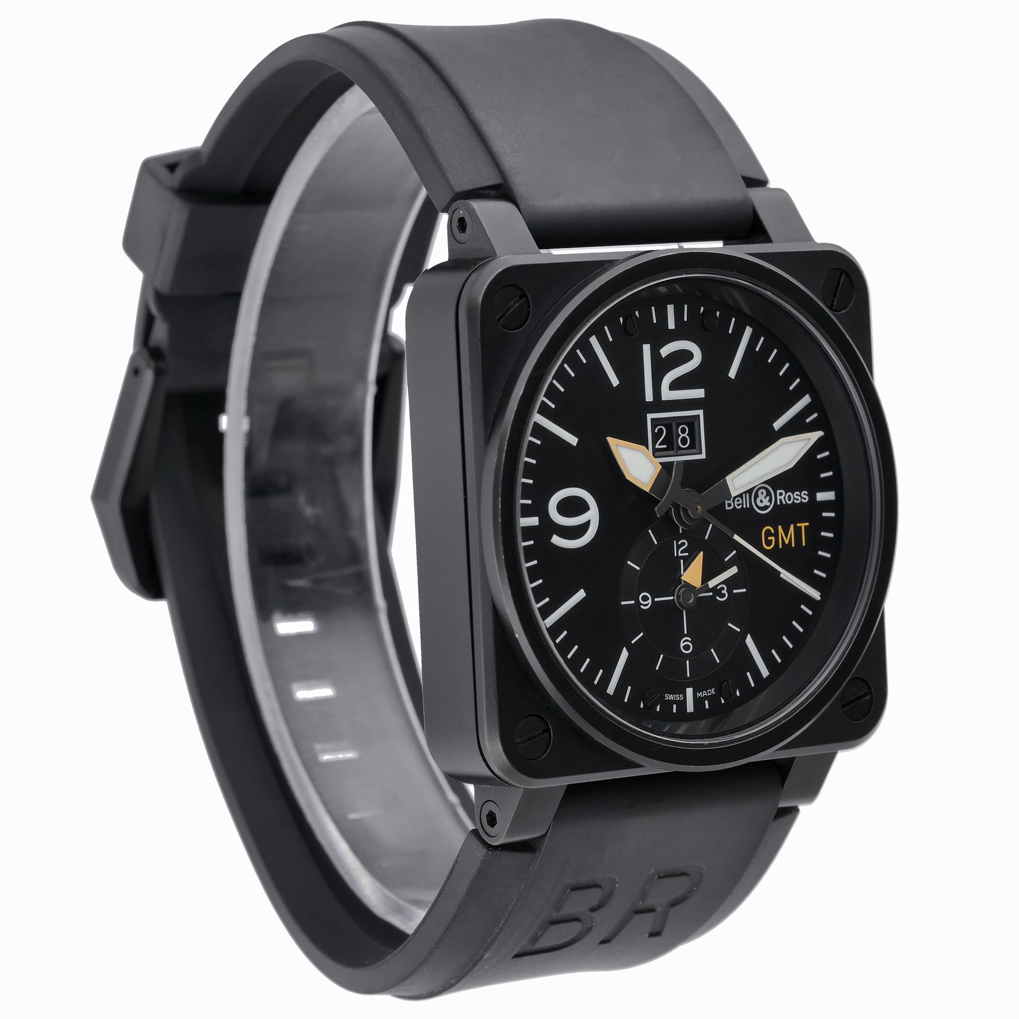 Bell & Ross BR03-51GMT BR03-51-S with black dial and steel case - product image 4