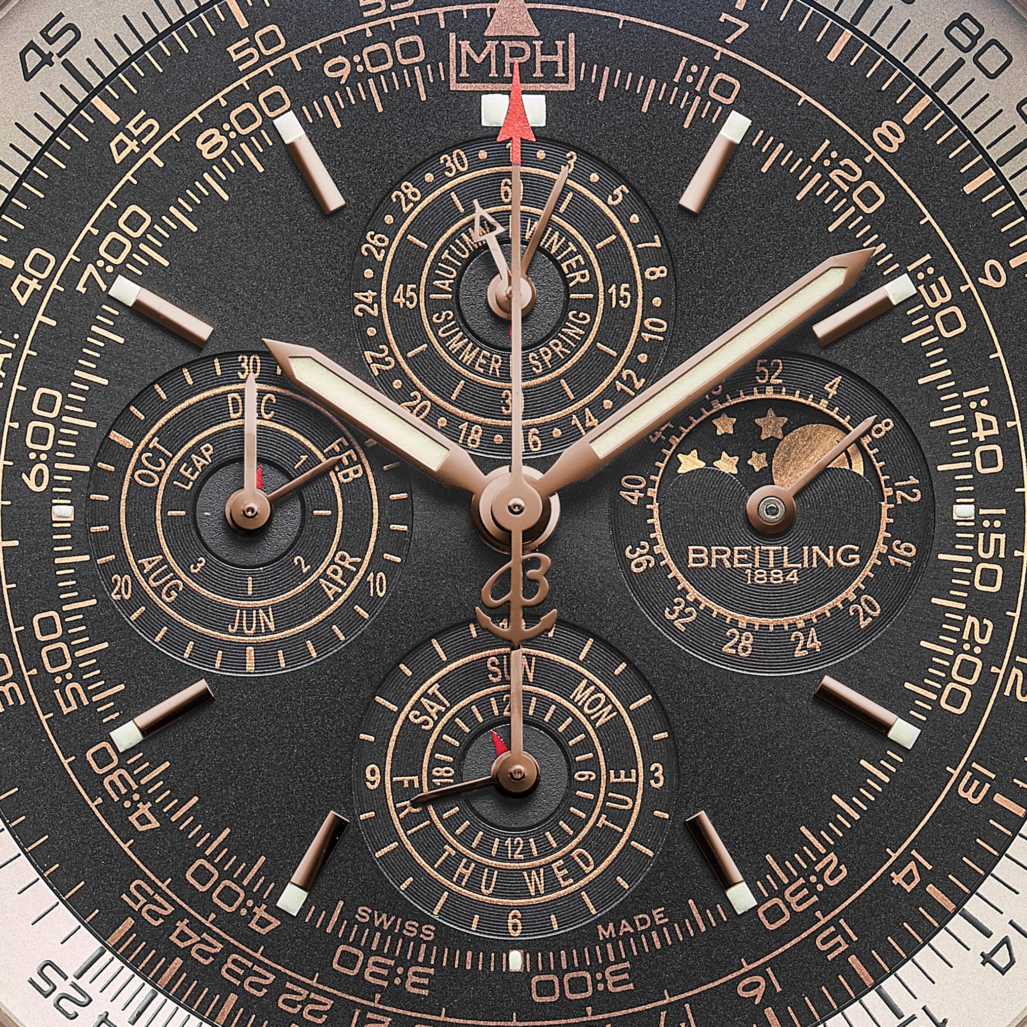 Breitling Navitimer R29380/BD08 with black dial and 18ct rose gold case - product image 4