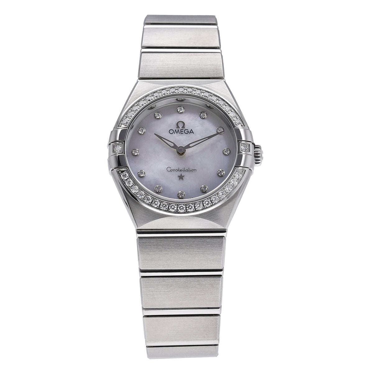 Omega Constellation 13115286055001 with white mop dial and steel case - product image 3