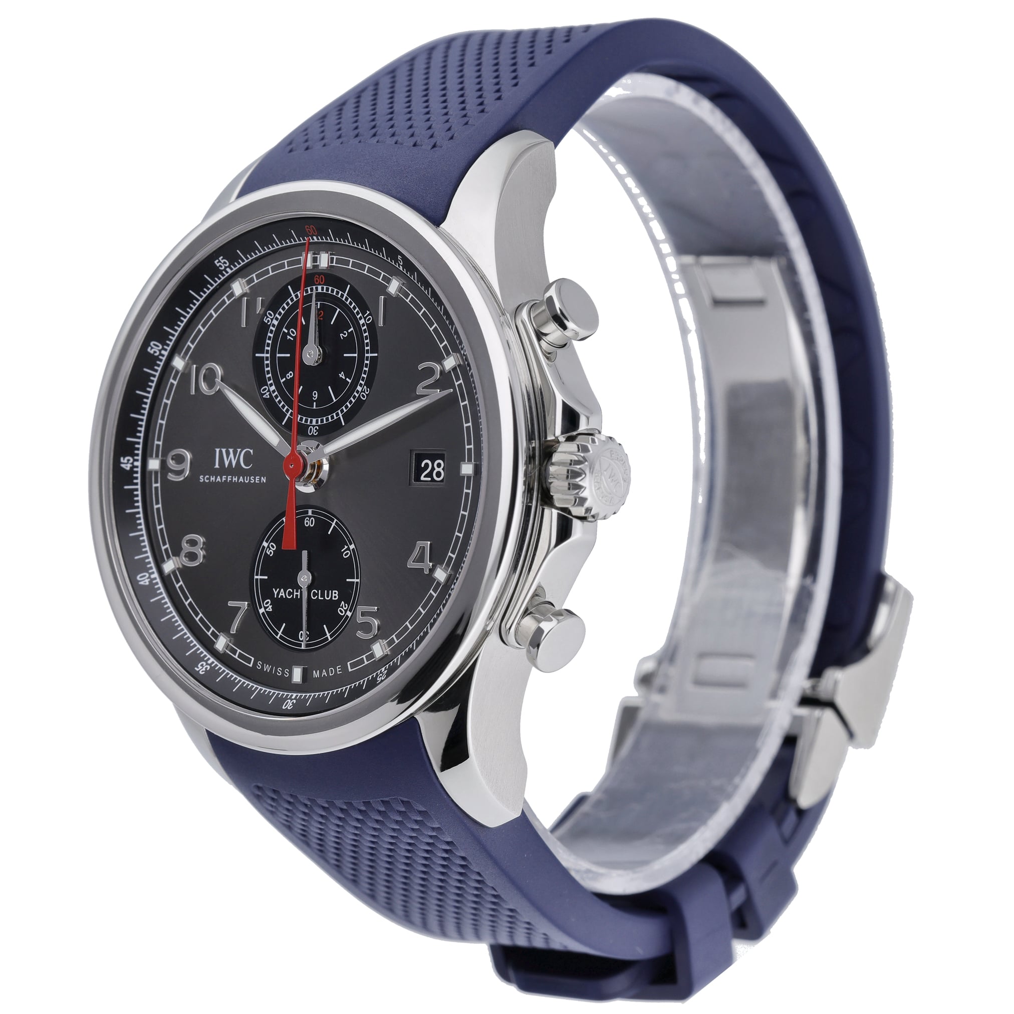 IWC Yacht Club Chronograph IW390503 with grey dial and steel case - product image 3