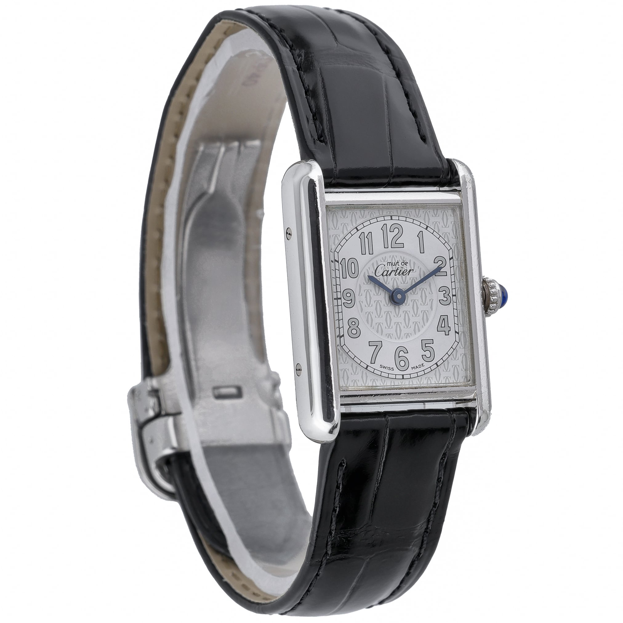 Cartier 21 Must De 2416 with silver dial and steel case - product image 4