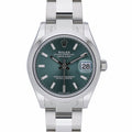 Rolex Datejust 278240 with green dial and oystersteel case