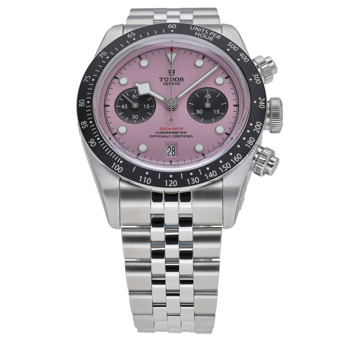 Tudor Black Bay Chrono 79360N with pink dial and steel case - product image 3