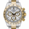 Rolex Daytona 116503 with white dial and steel & yellow gold case