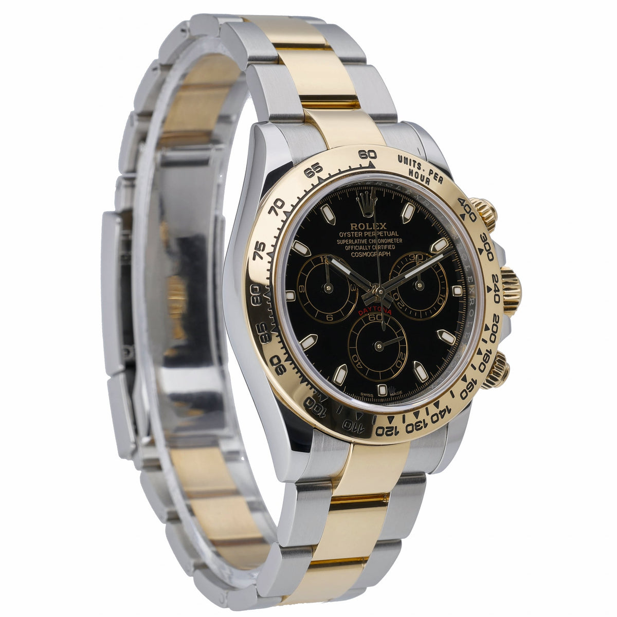 Rolex Daytona 116503 with black dial and steel & yellow gold case - product image 4