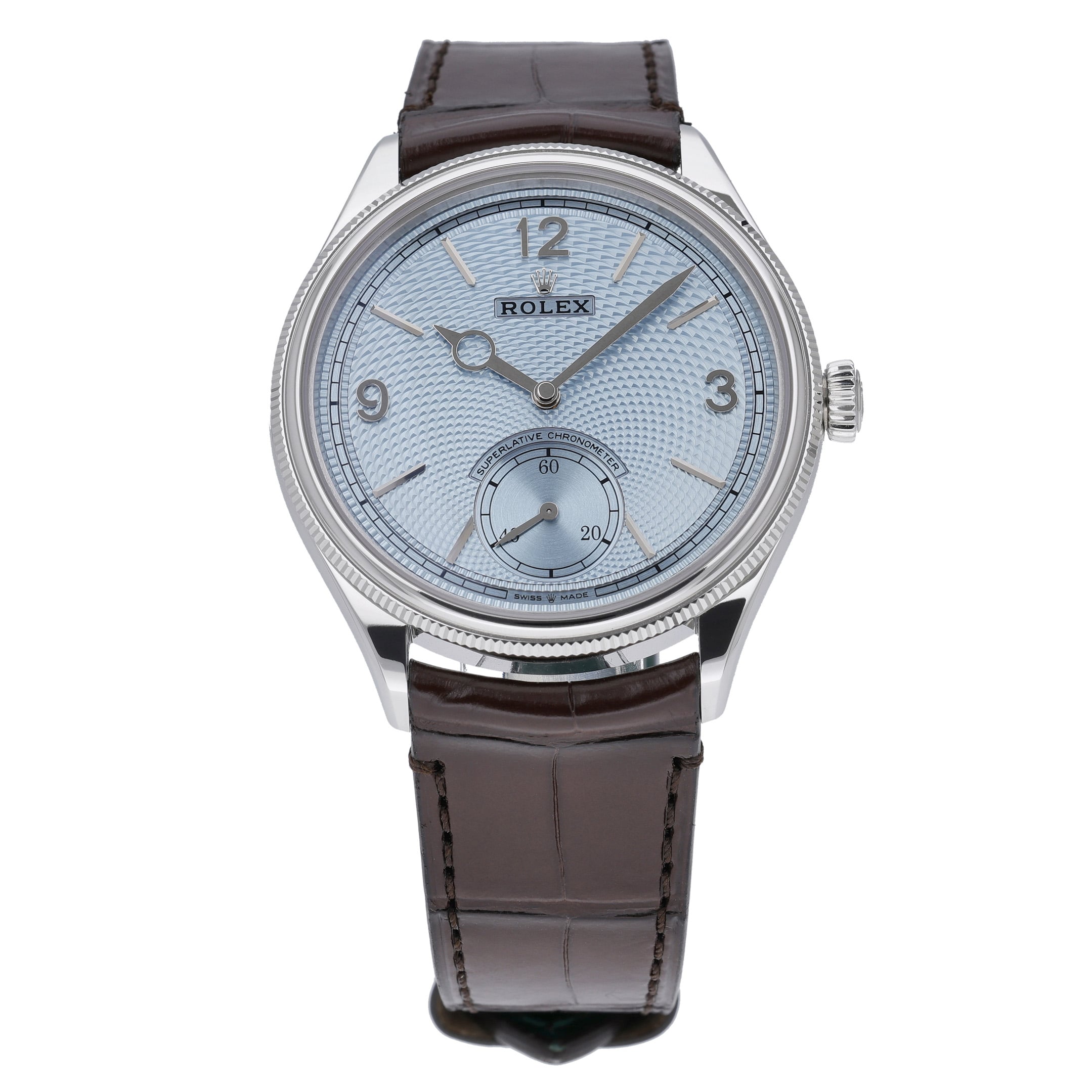 Rolex 1908 52506 with ice blue dial and platinum case - product image 3