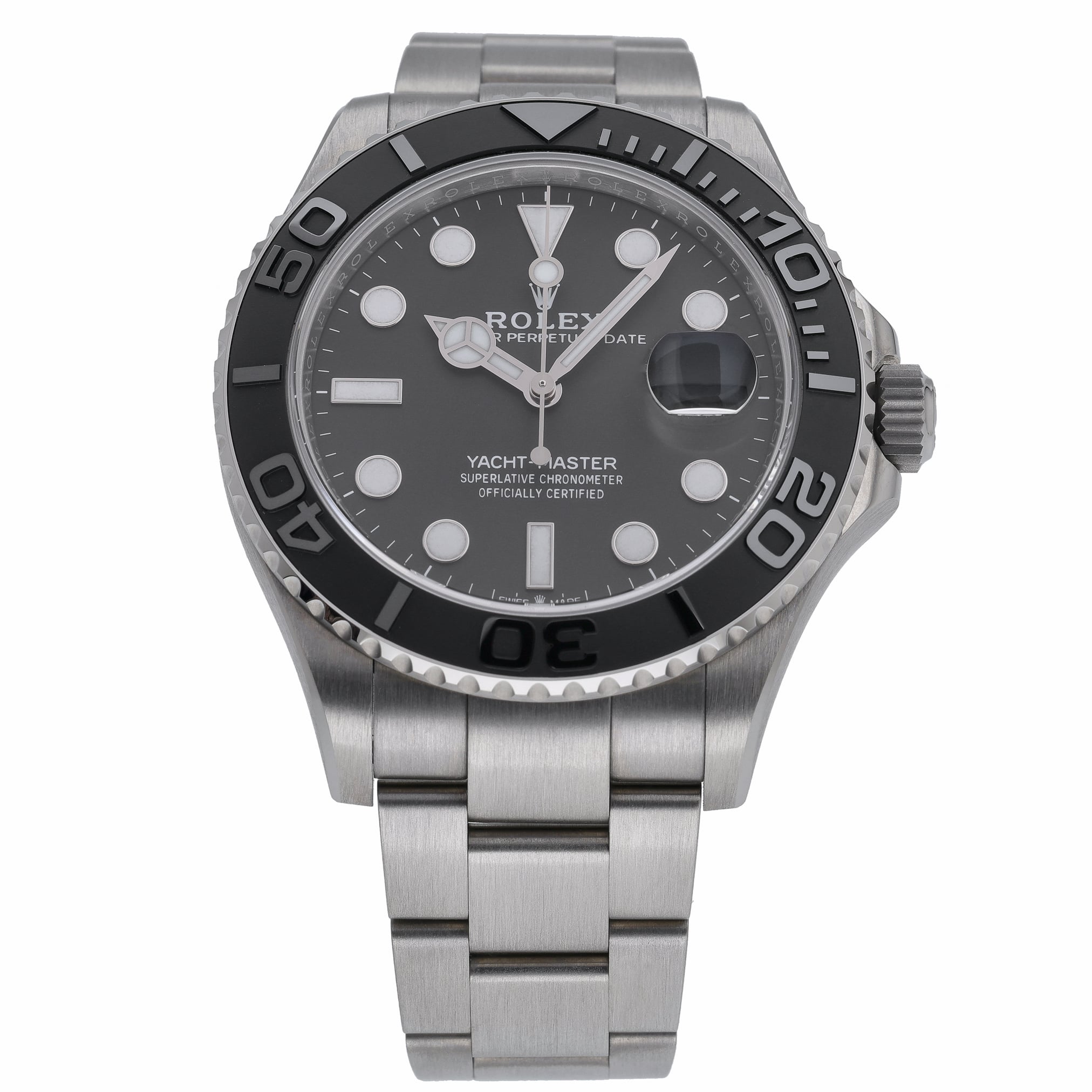 Rolex Yacht-Master 42 226627 with black dial and rlx titanium case - product image 2