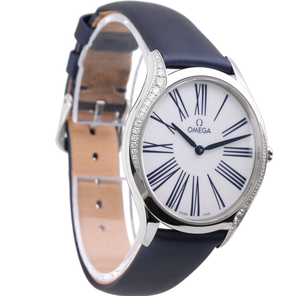Omega De Ville Tresor 428.18.36.60.04.002 with white dial and steel case - product image 4