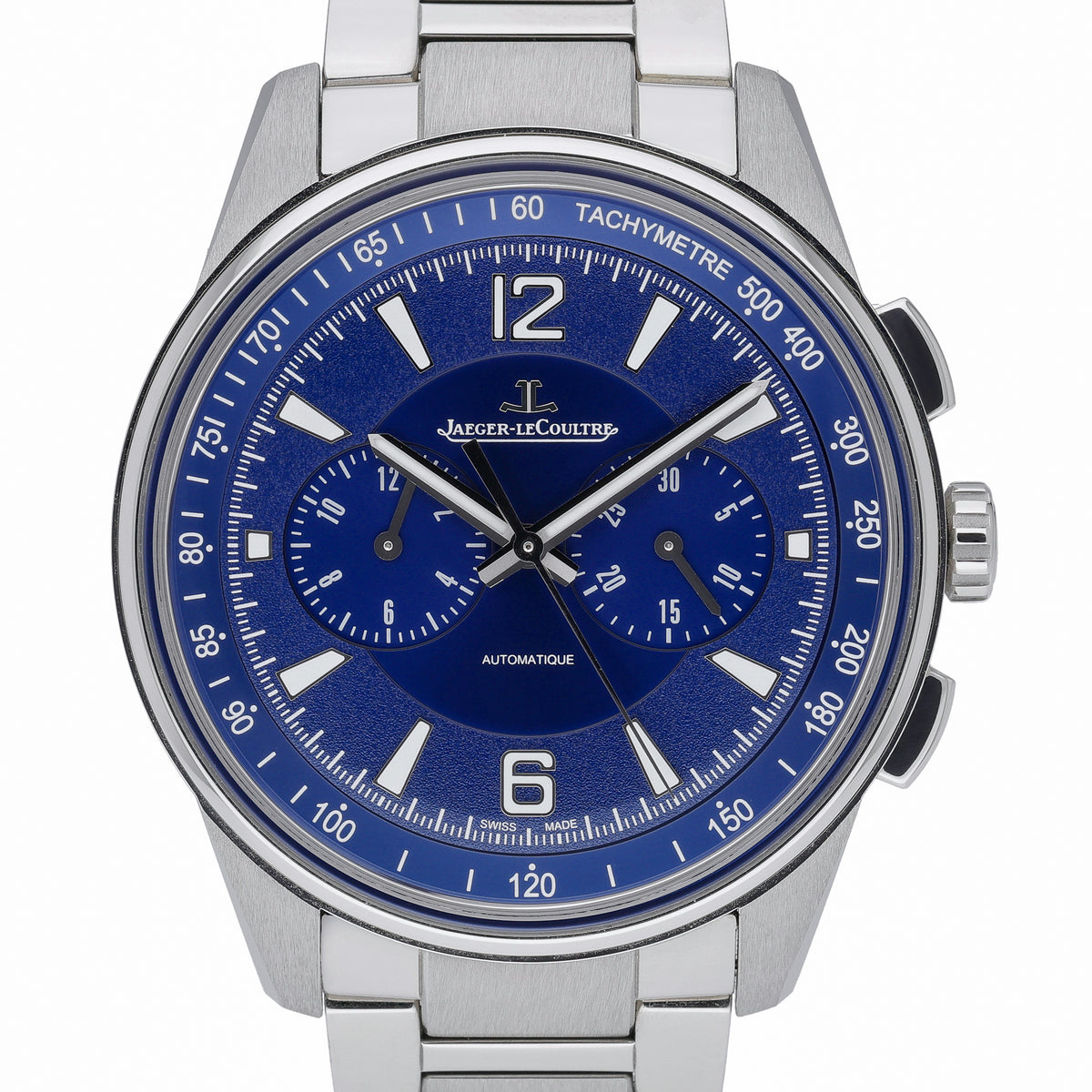 Jaeger-LeCoultre Polaris Q9028180 with blue dial and steel case