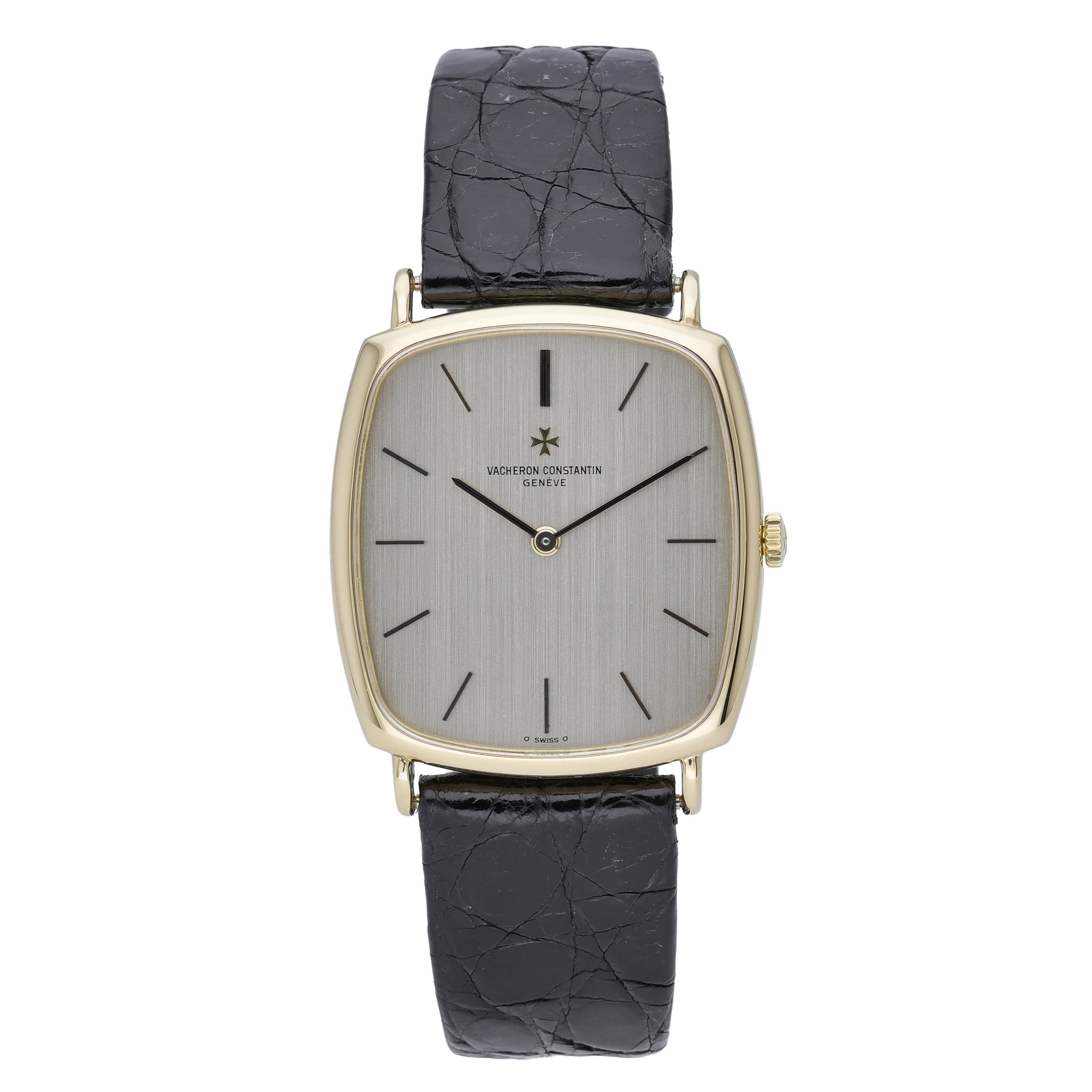 Vacheron Constantin Classic with silver dial and 18ct yellow gold case - product image 2