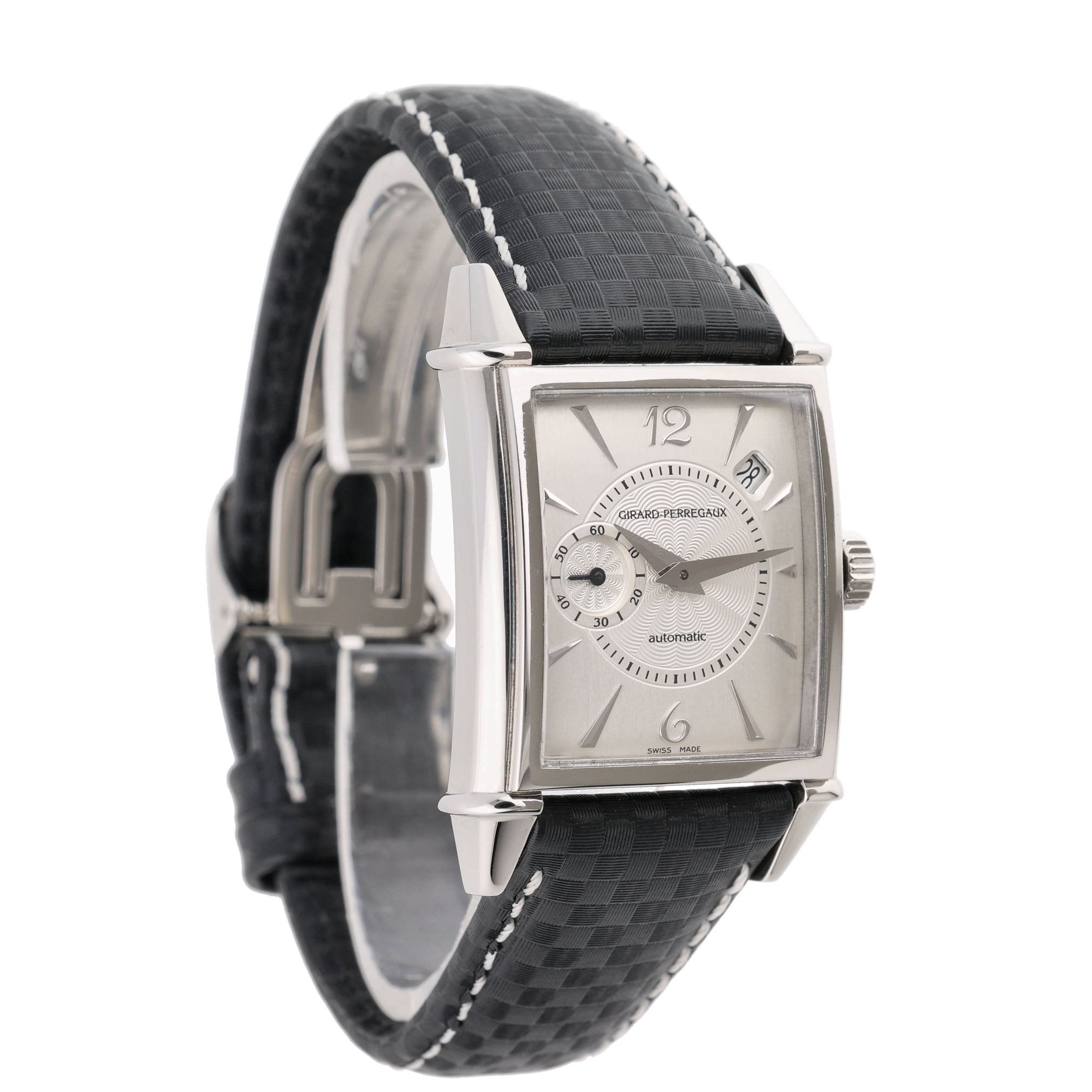 Girard-Perregaux Vintage 1945 25932 with silver dial and steel case - product image 4