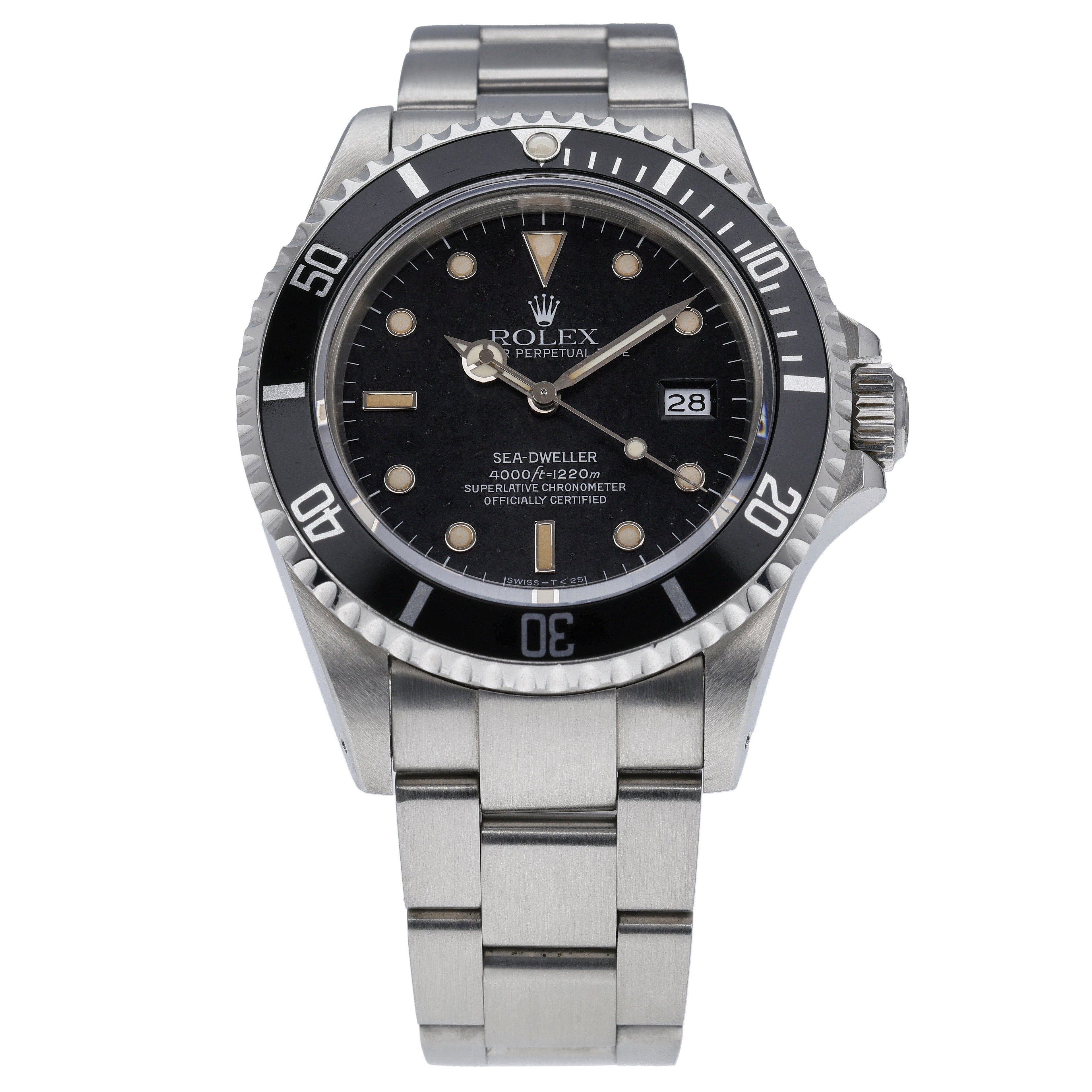 Rolex Sea-Dweller 16660 with black dial and oystersteel case - product image 3