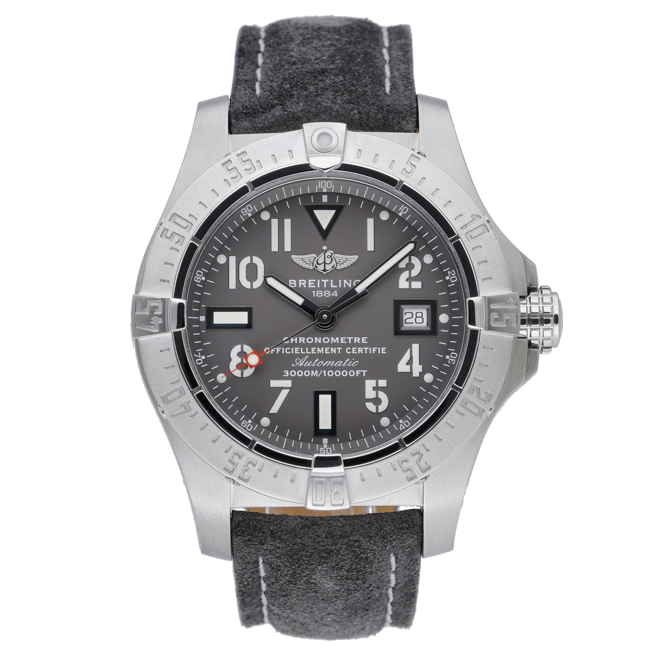 Breitling Avenger II Seawolf A17330 with grey dial and steel case - product image 2