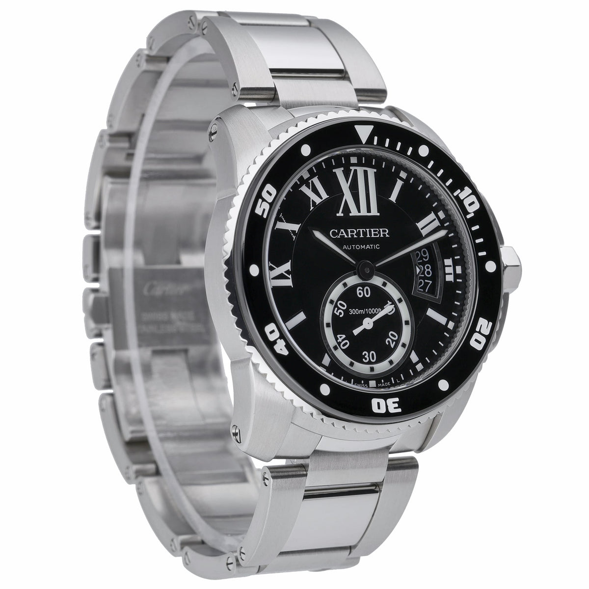 Cartier Calibre de Cartier Diver 3729 with black dial and steel case - product image 4