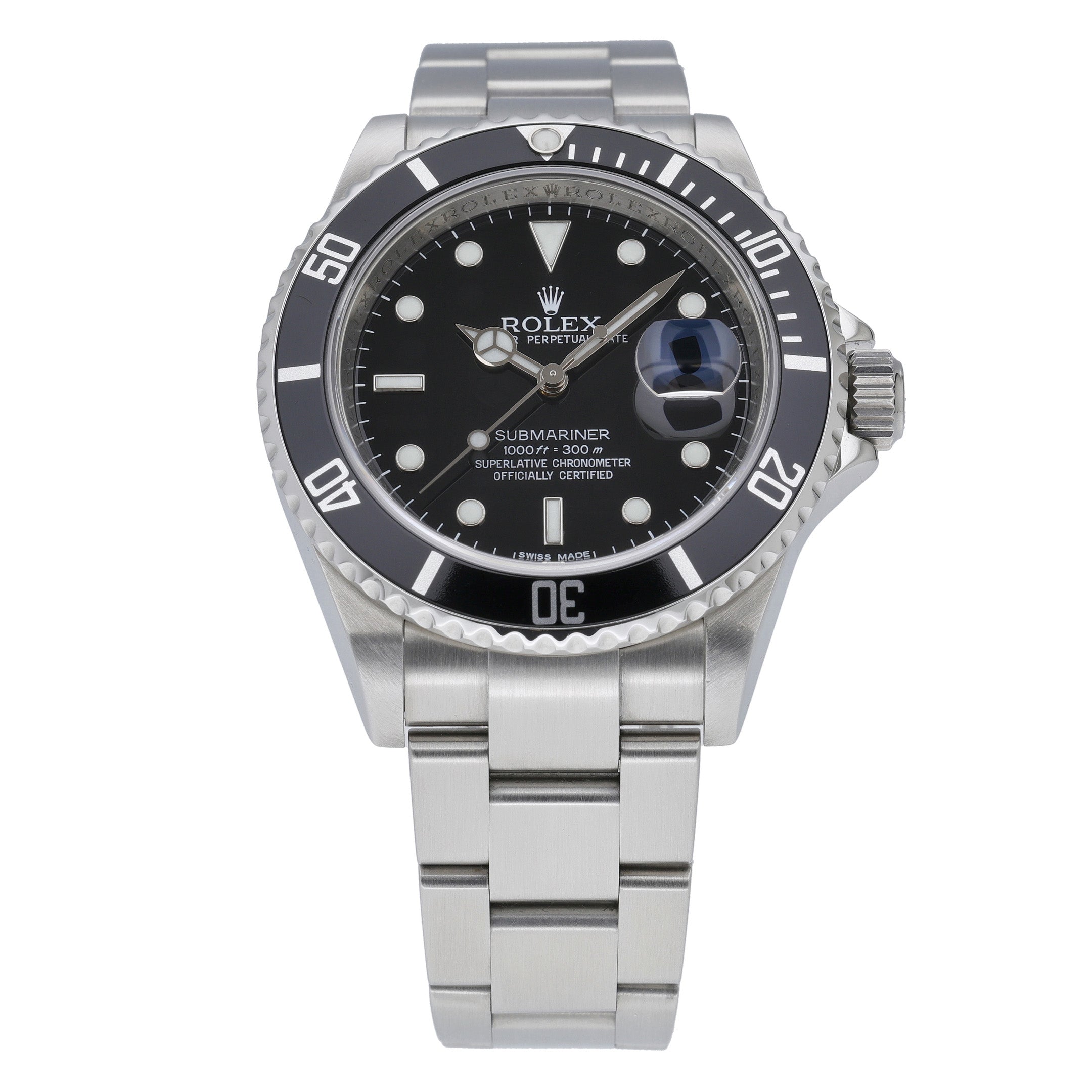 Rolex Submariner 16610LN with black dial and steel case - product image 3
