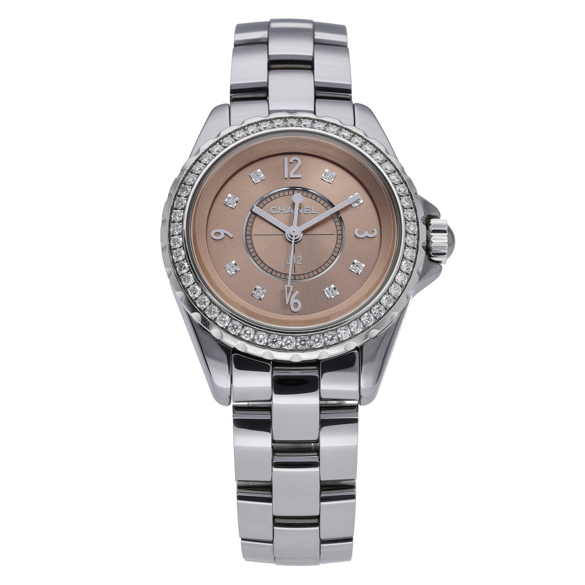 Chanel J12 H2564 with pink dial and ceramic case - product image 3