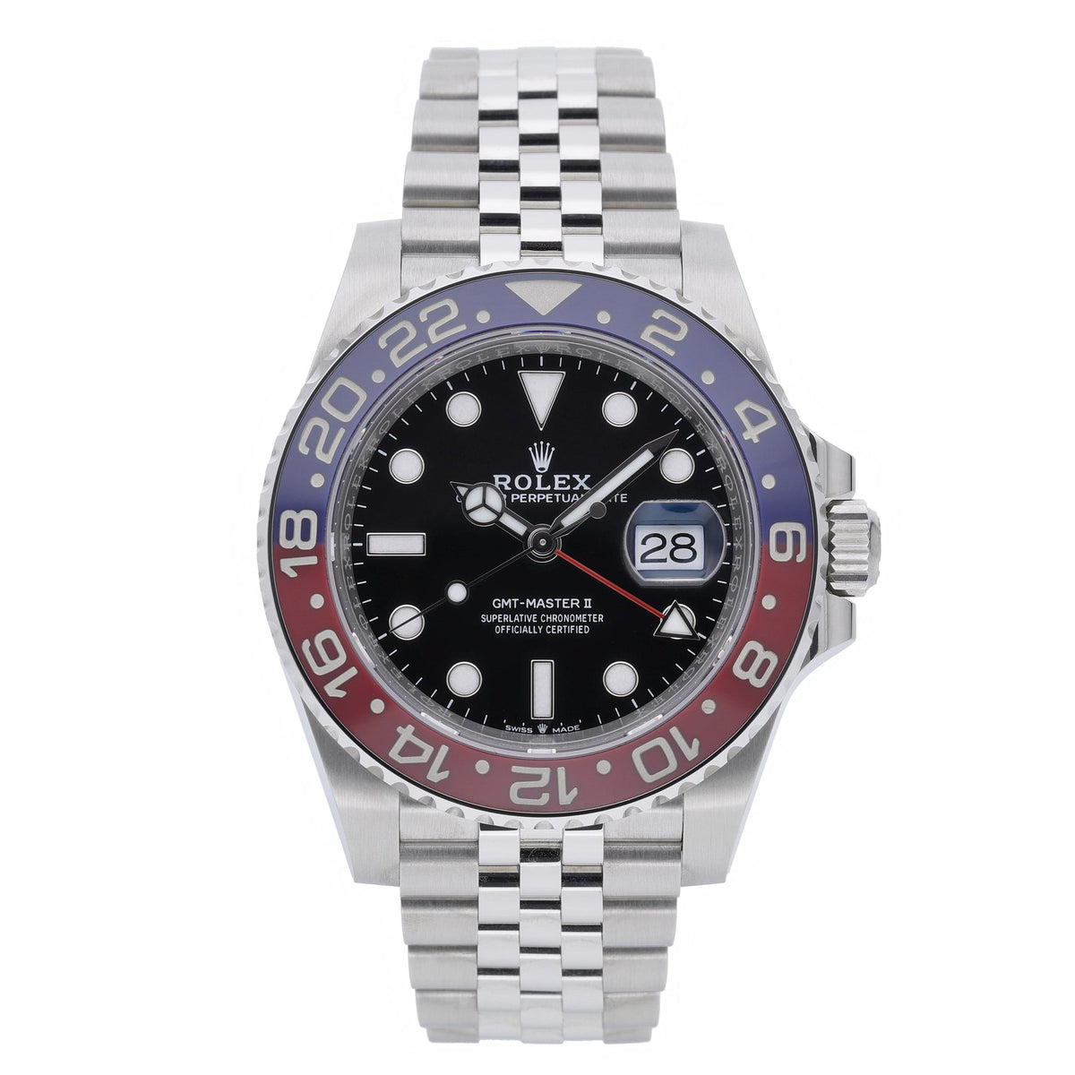 Rolex GMT-Master II 126710BLRO with black dial and oystersteel case - product image 2