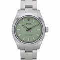 Rolex Rolex Oyster Perpetual 31 277200 with pistachio dial and oystersteel case
