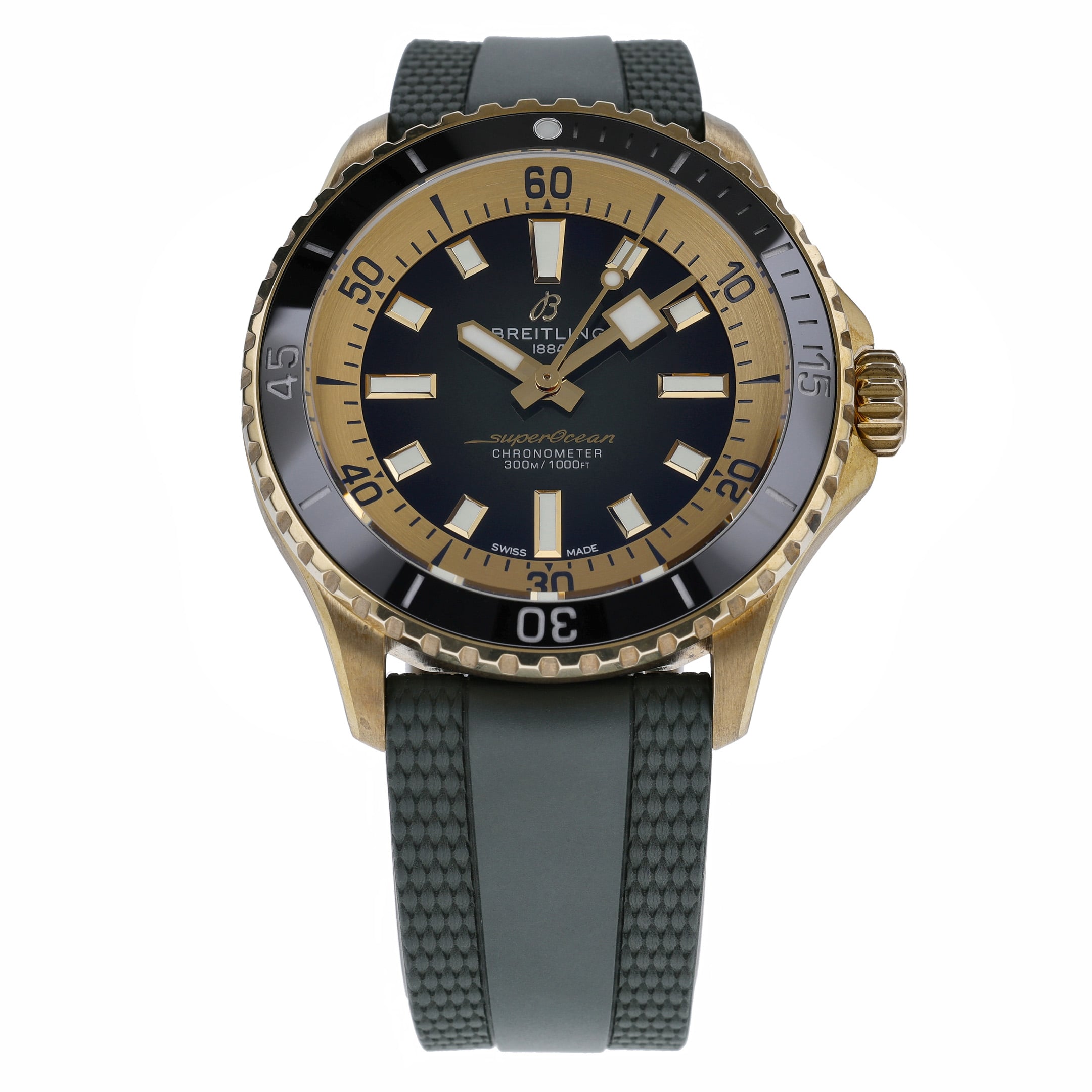 Breitling Superocean N17375 with green dial and bronze case - product image 3