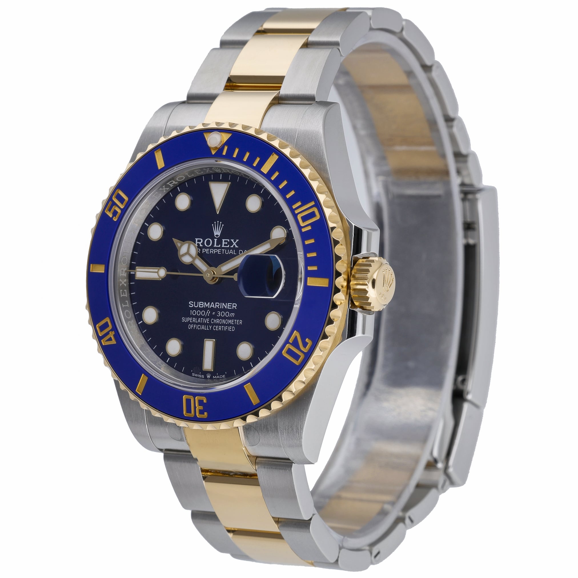 Rolex Submariner 126613LB with blue dial and steel & yellow gold case - product image 3