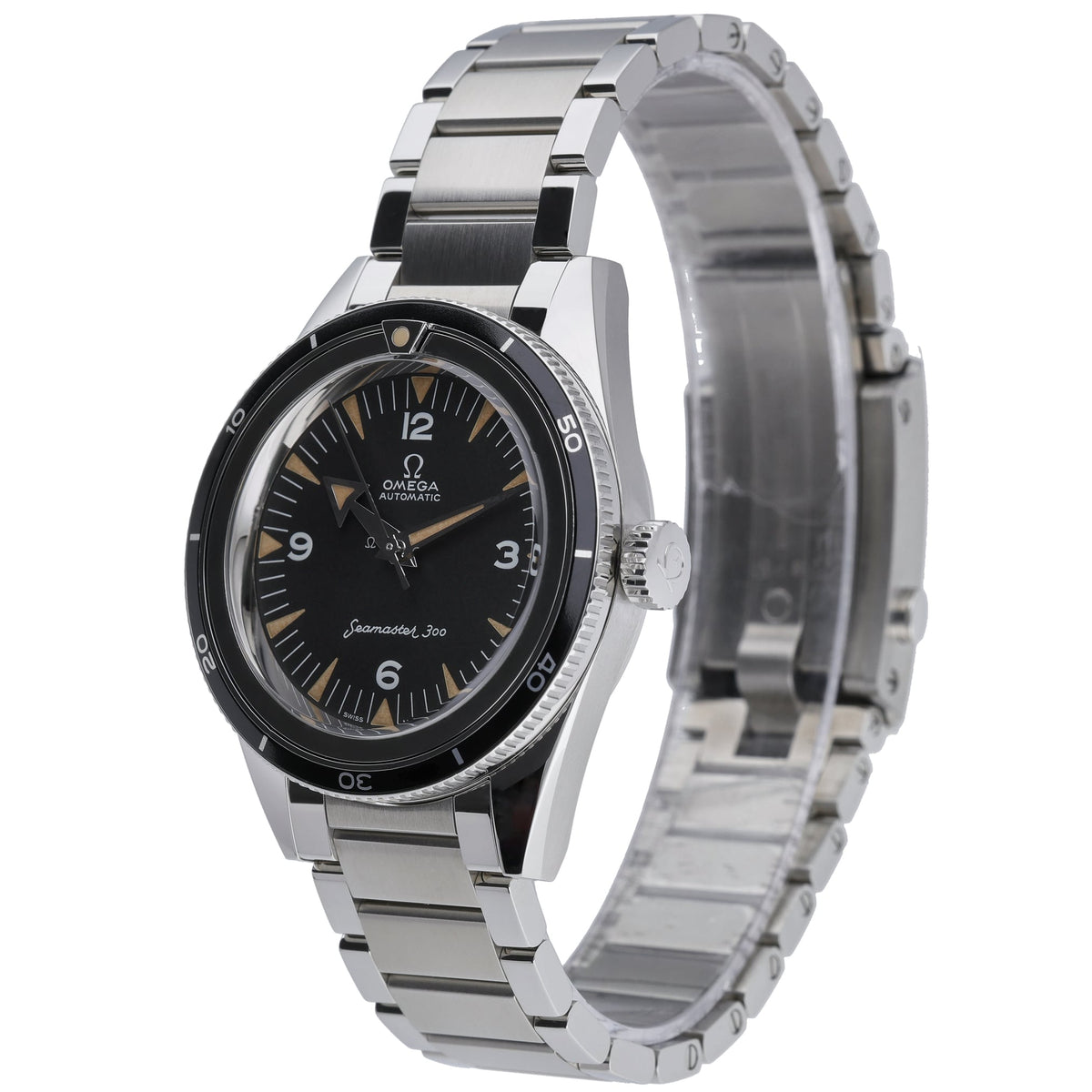 Omega Seamaster 300 234.10.39.20.01.001 with black dial and steel case - product image 3