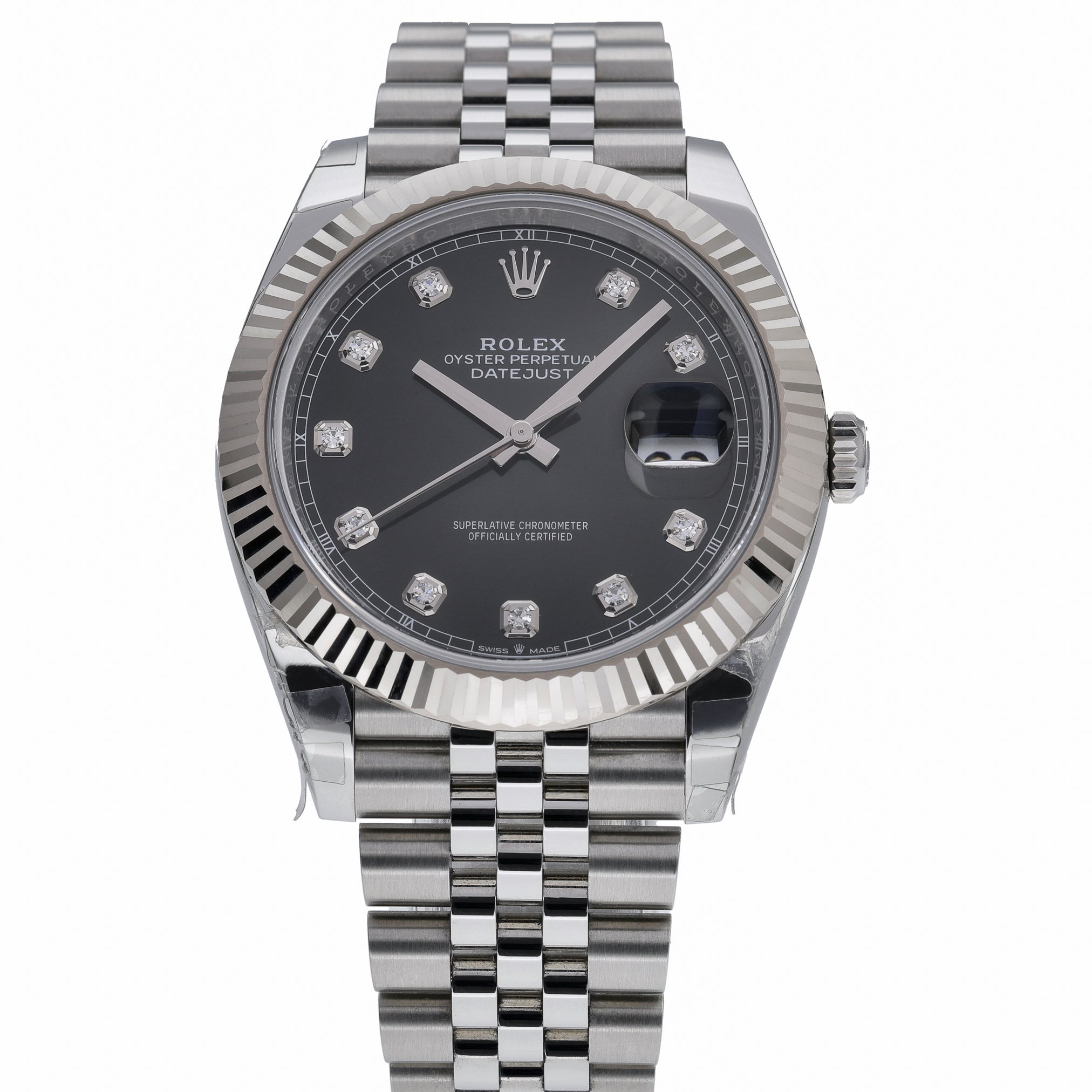 Rolex Datejust 41 126334 with black dial and steel & white gold case - product image 2