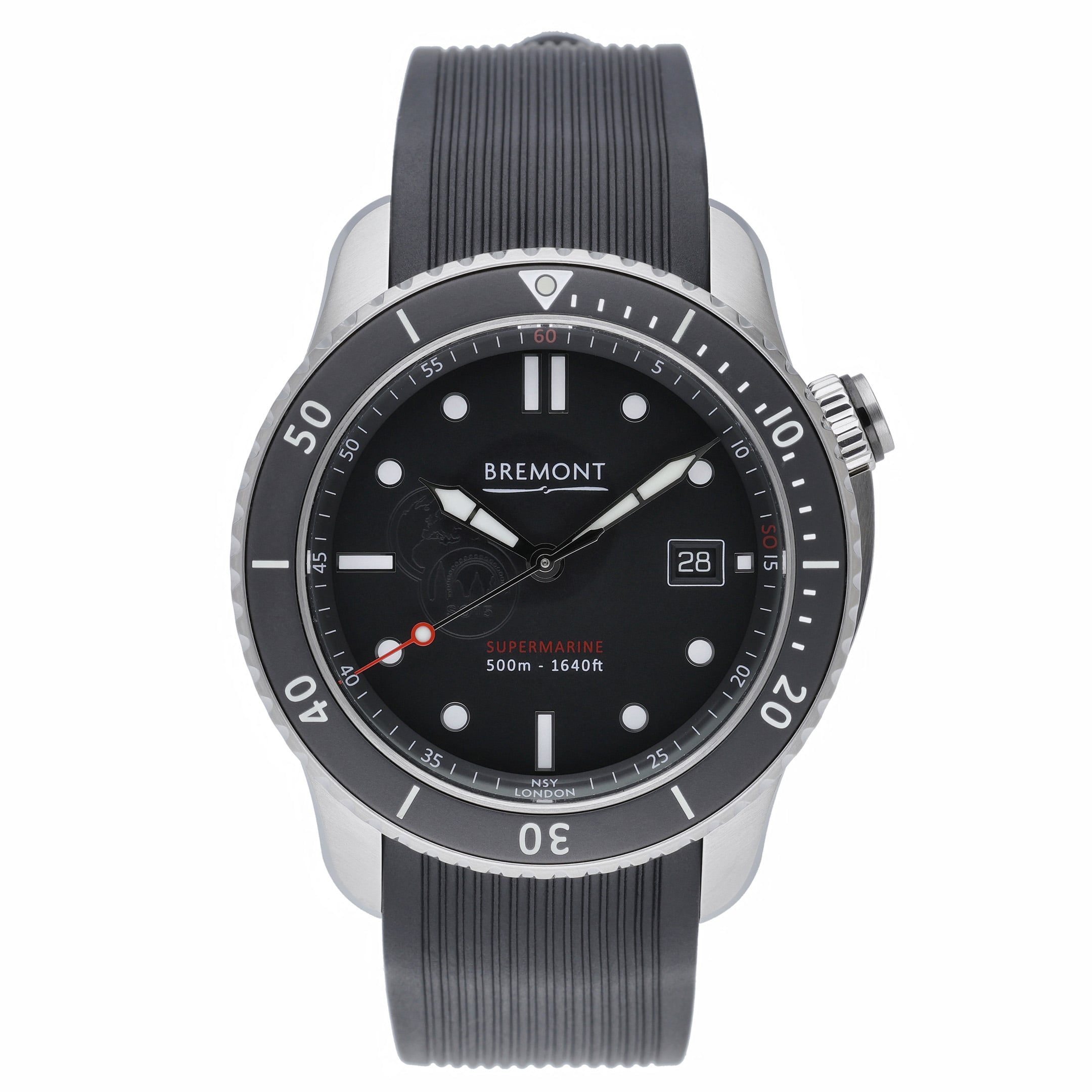 Bremont Supermarine S500-SO15-S with black dial and steel case - product image 2