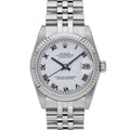 Rolex Datejust 68274 with white dial and oystersteel case