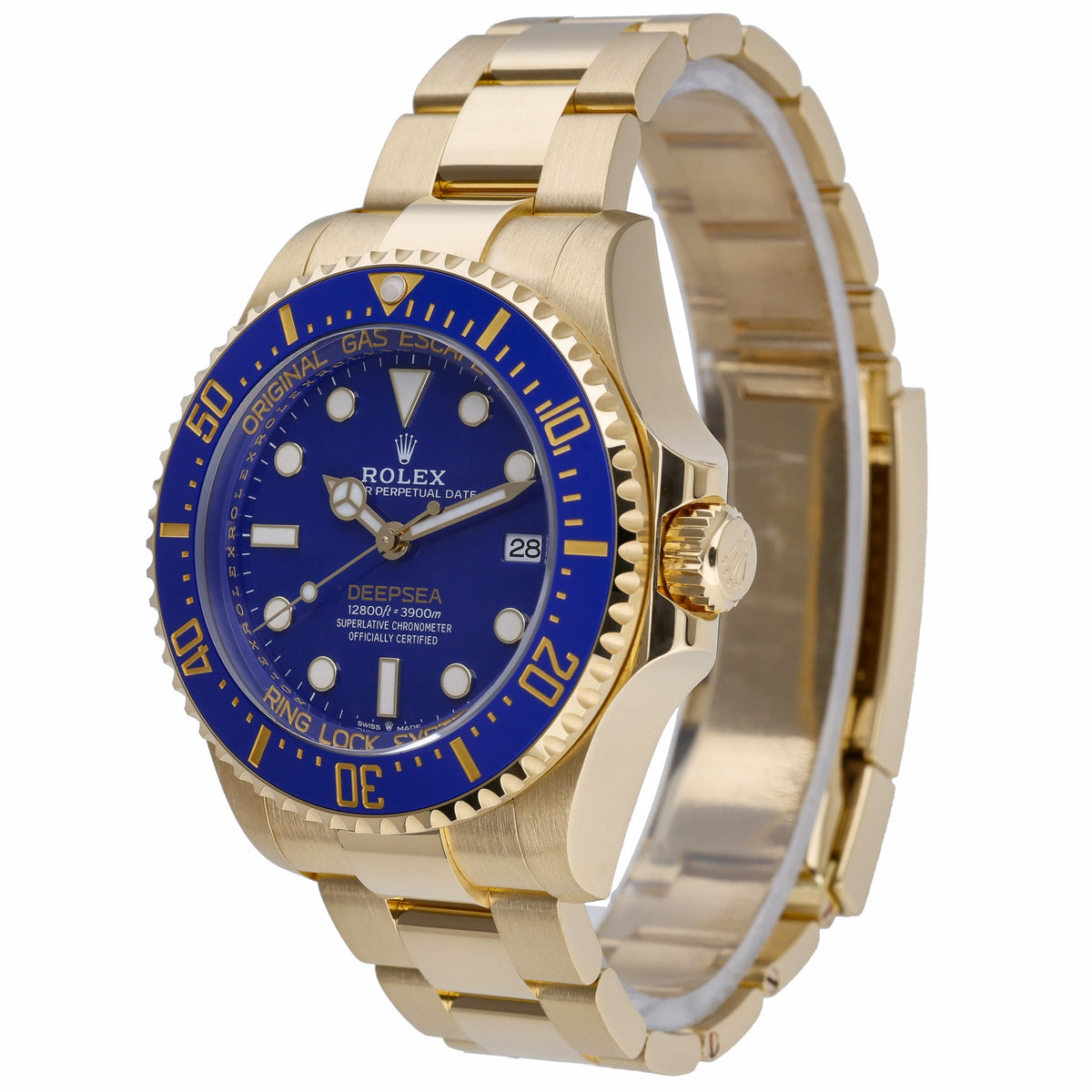 Rolex Deepsea 136668LB with blue dial and 18ct yellow gold case - product image 3
