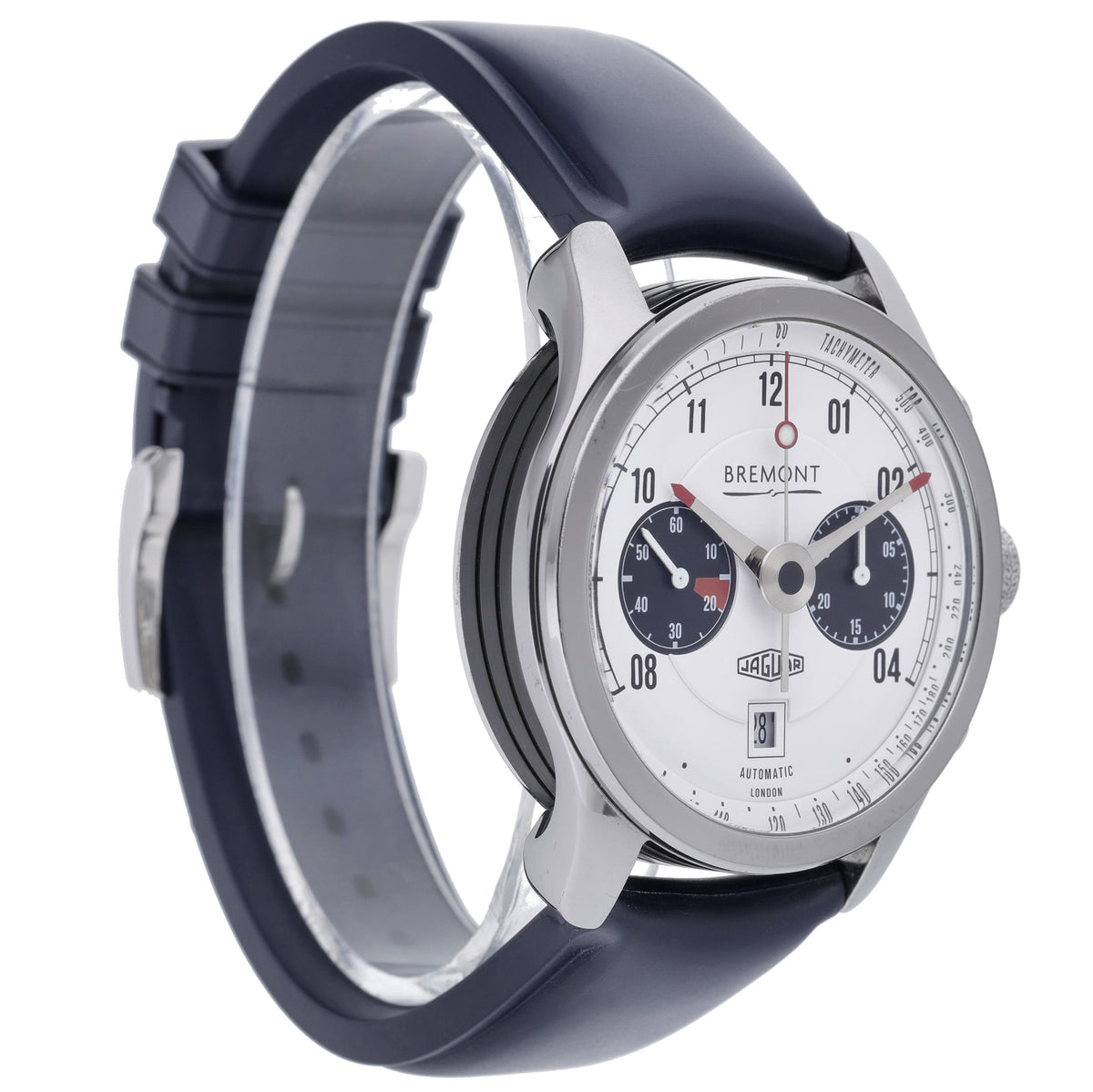 Bremont Jaguar E-TYPE-MK II-WH with white dial and steel case - product image 4