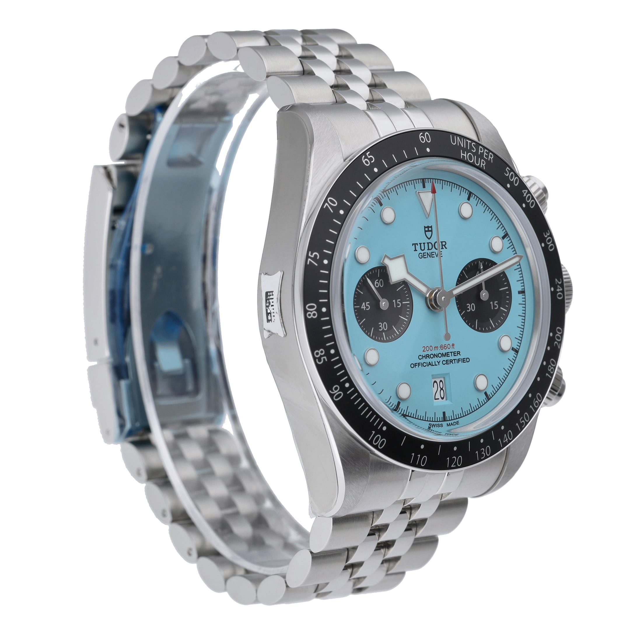 Tudor Black Bay Chrono M79360N with turquoise dial and steel case - product image 4