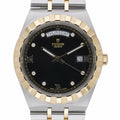 Tudor Royal 28603 with black dial and steel & yellow gold case