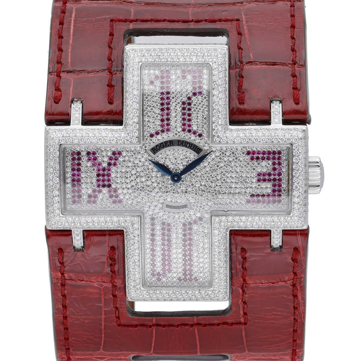 Roger Dubuis Follow me Follow Me with diamond dial and 18ct white gold case