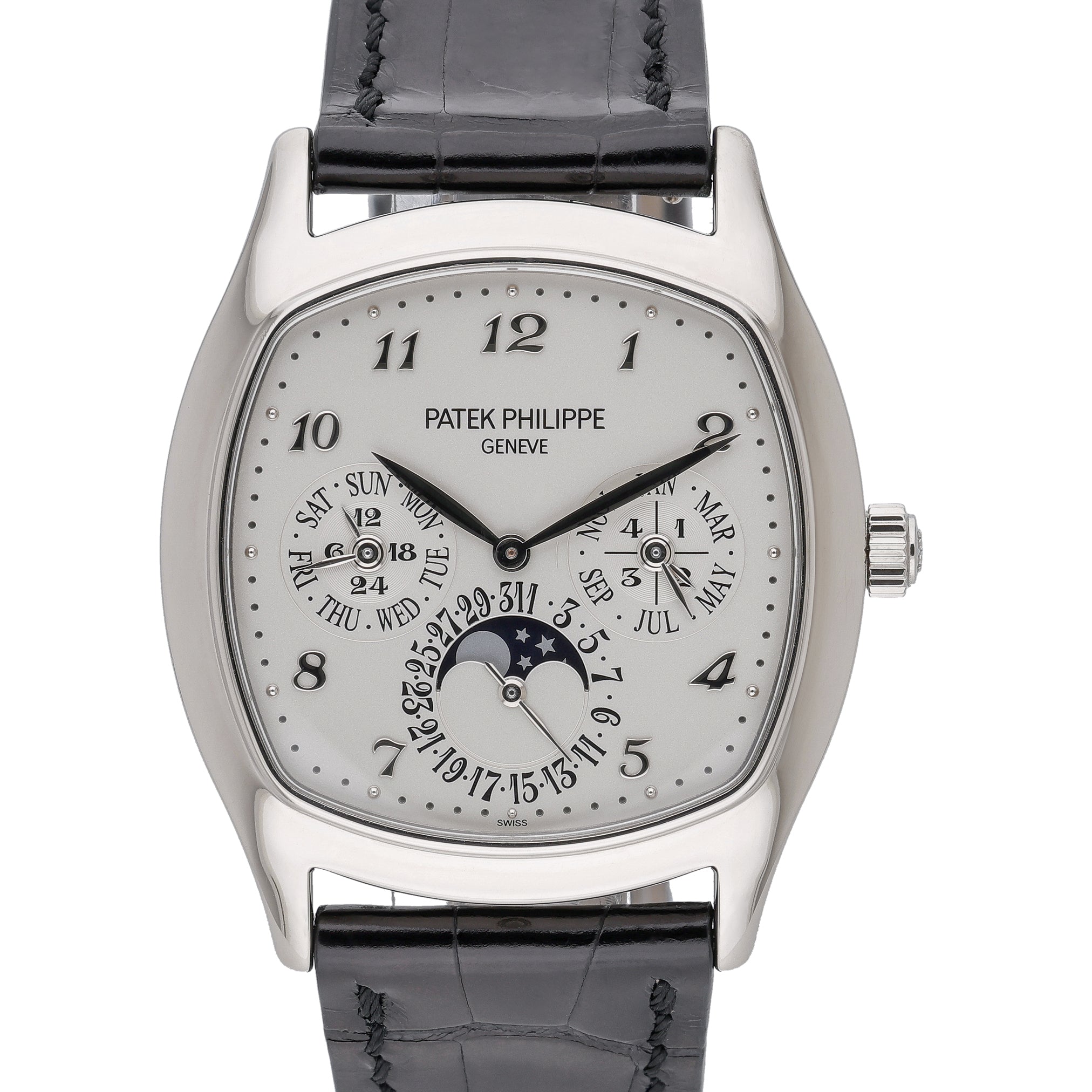 Patek Philippe Perpetual Calendar 5940G-001 with white dial and 18ct white gold case