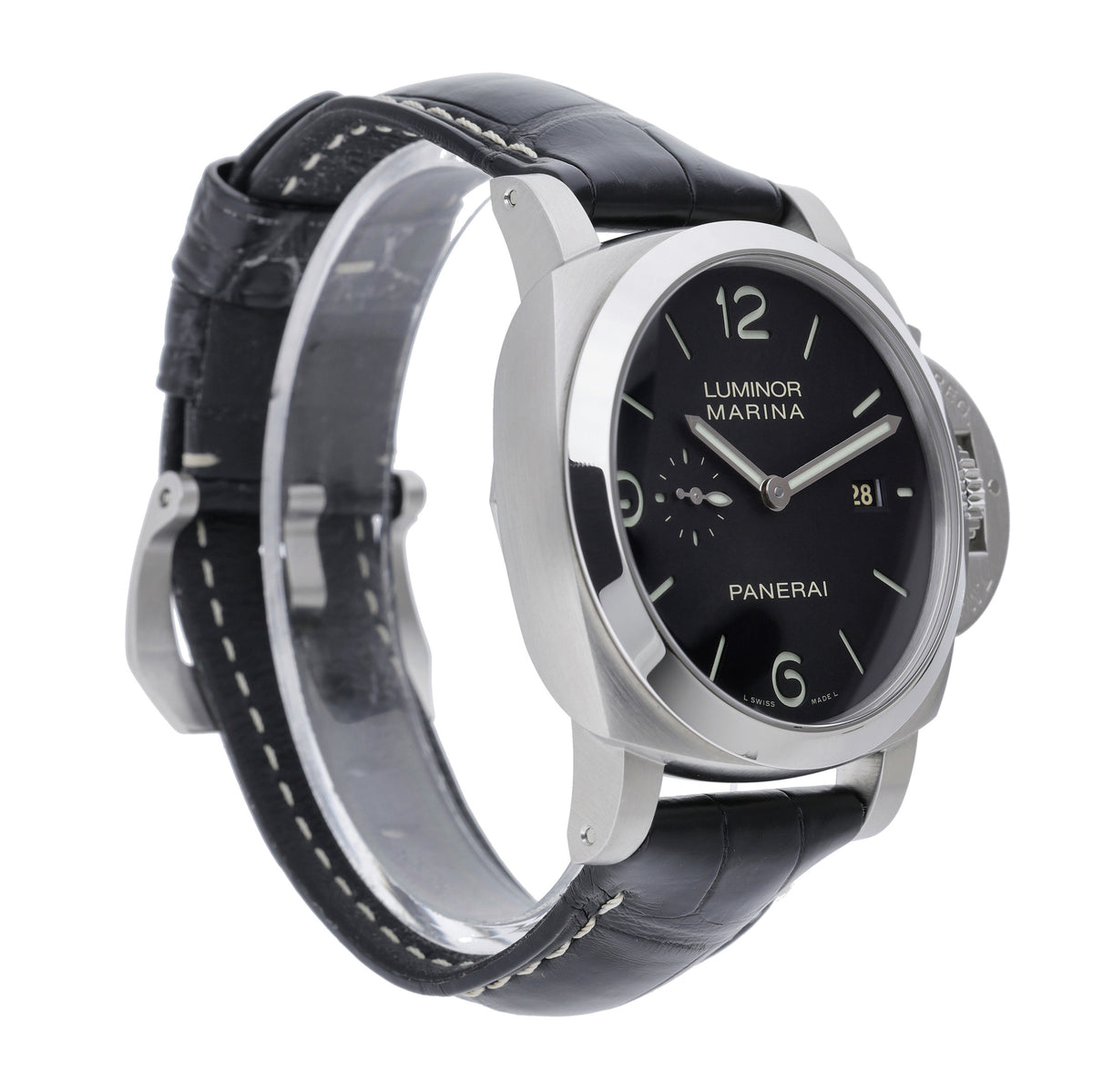 Panerai Luminor Marina PAM03312 with black dial and steel case - product image 4
