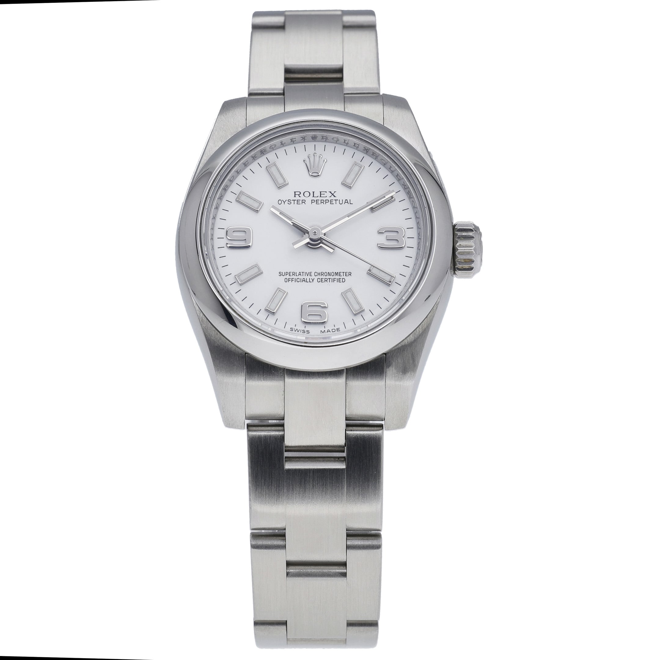 Rolex Oyster Perpetual 176200 with white dial and oystersteel case - product image 3