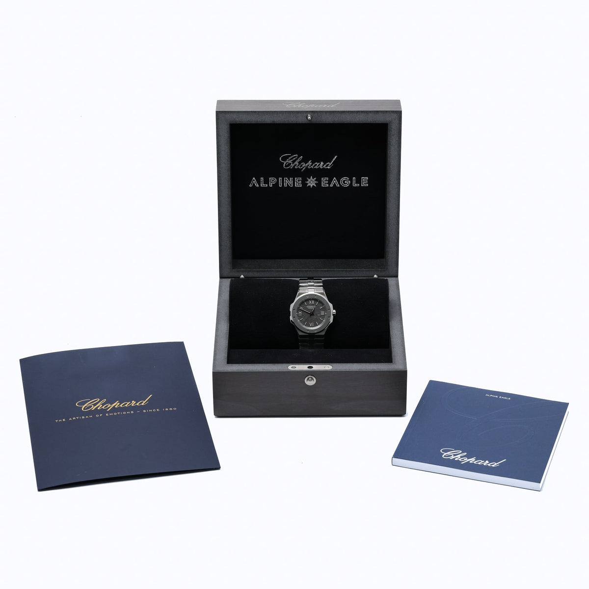 Chopard Alpine Eagle 298600-3026 with grey dial and steel case - product image 2