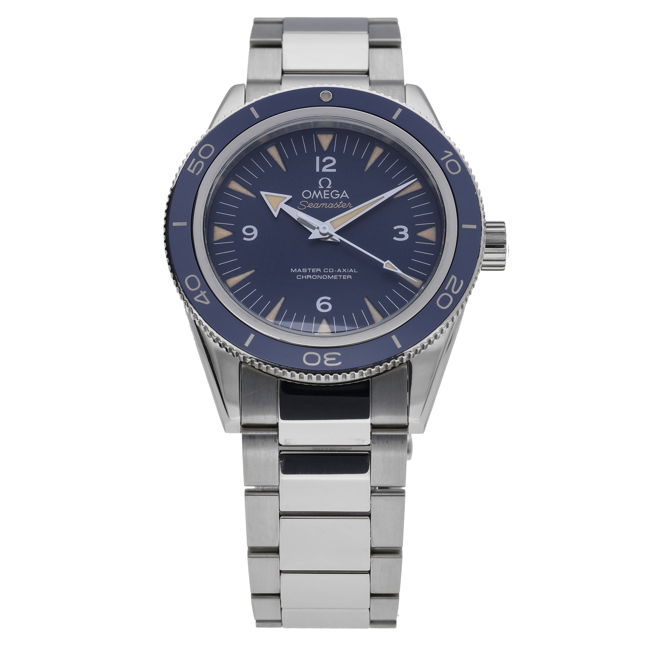 Omega Seamaster 300 23390412103001 with blue dial and titanium case - product image 3