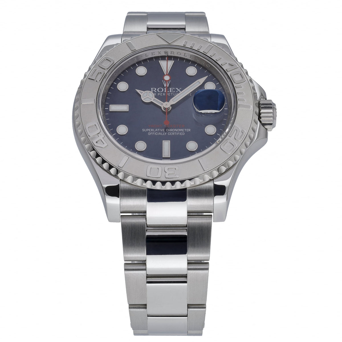 Rolex Yacht-Master 40 116622 with blue dial and oystersteel case - product image 2