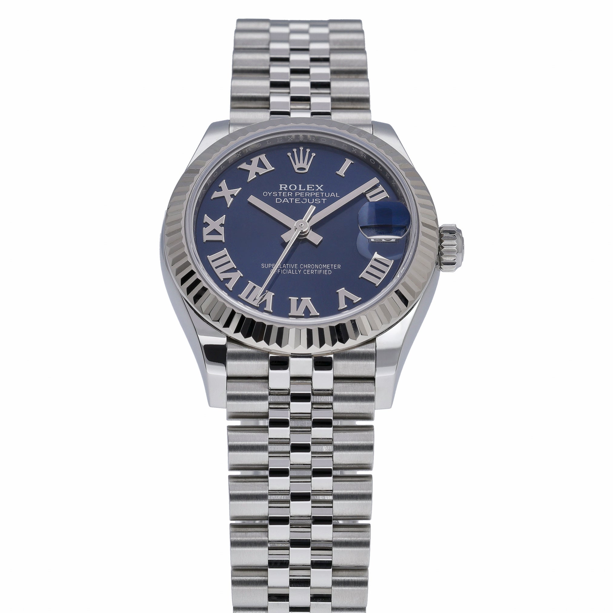 Rolex Datejust 31 278274 with blue roman dial and steel & white gold case - product image 2