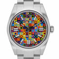 Rolex Rolex Oyster Perpetual 41 134300 with multicoloured jubilee motif dial and oystersteel case