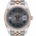 Rolex Datejust 41 126301 with slate dial and steel & rose gold case