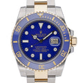 Rolex Submariner 116613LB with blue dial and steel & yellow gold case