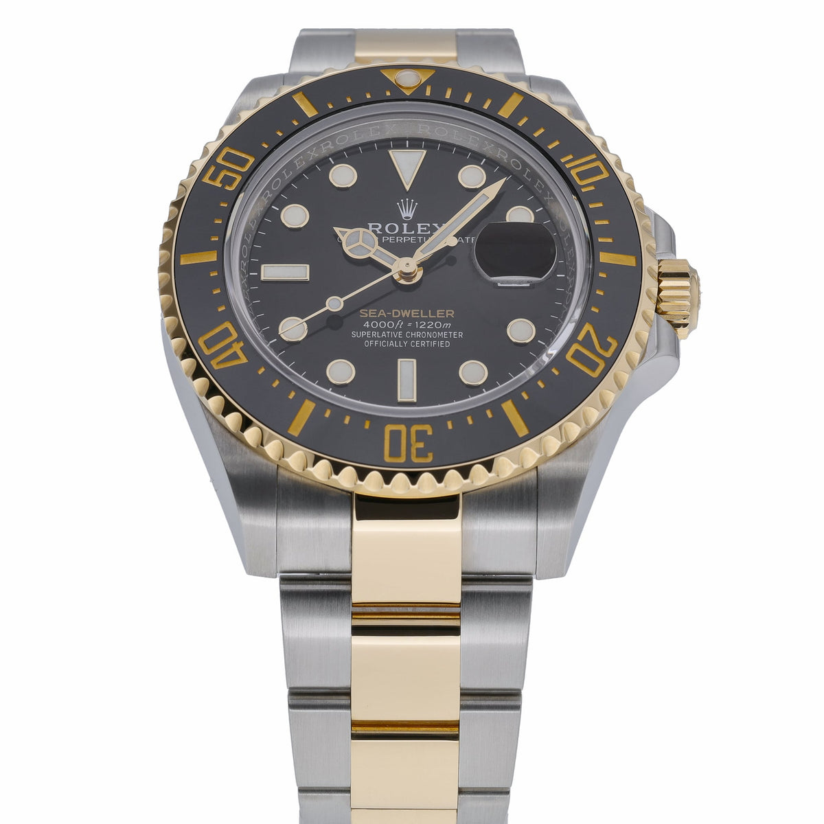 Rolex Sea-Dweller 126603 with black dial and steel & yellow gold case - product image 2